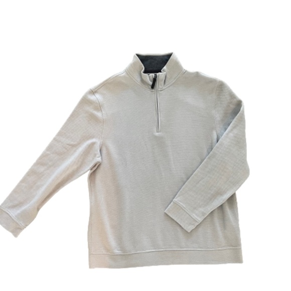 Tasso Elba Quarter Zip up Sweater - Picture 1 of 6